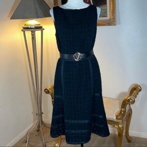 MOSCHINO COUTURE Runway Bouclé Watch Plaid Tweed